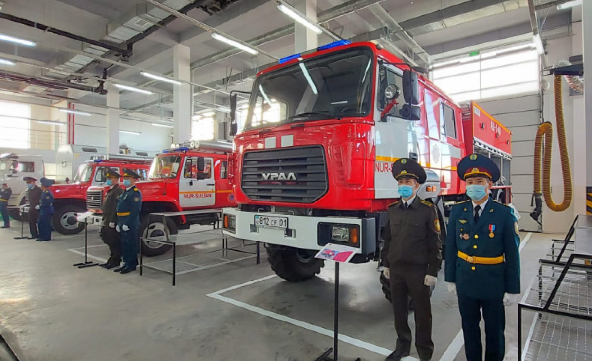 Новое пожарное депо появилось в Нур-Султане