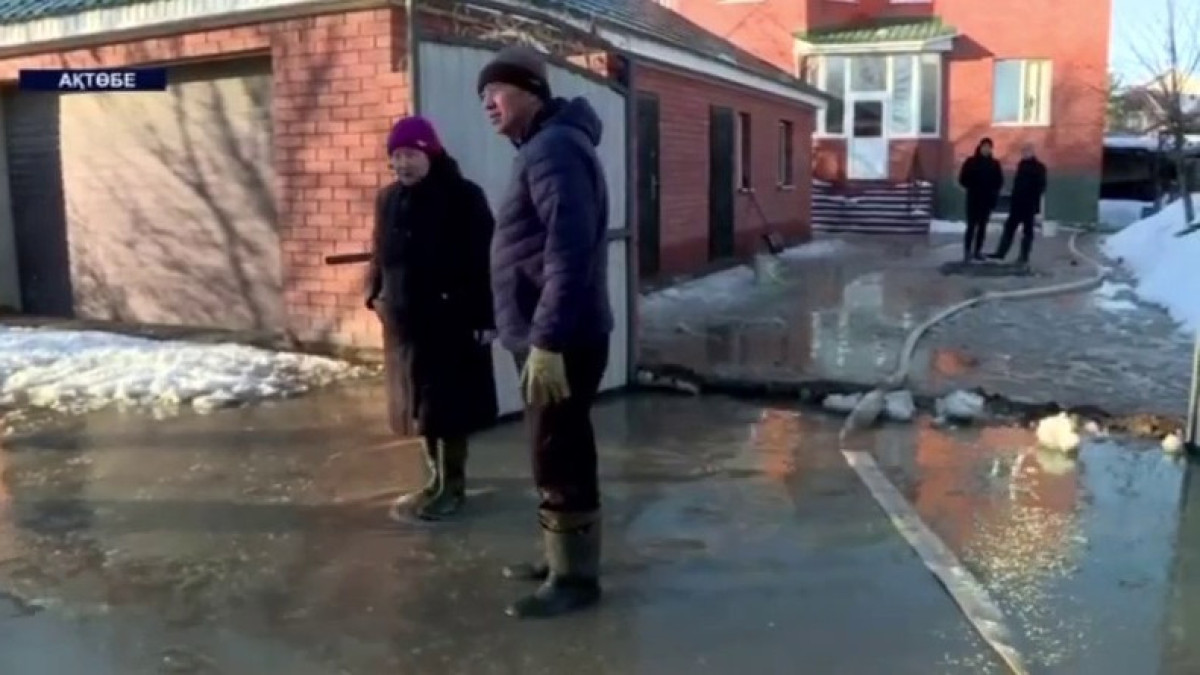 Наводнение в актюбинске. Потоп. Паводок в Кобде Актюбинская область.