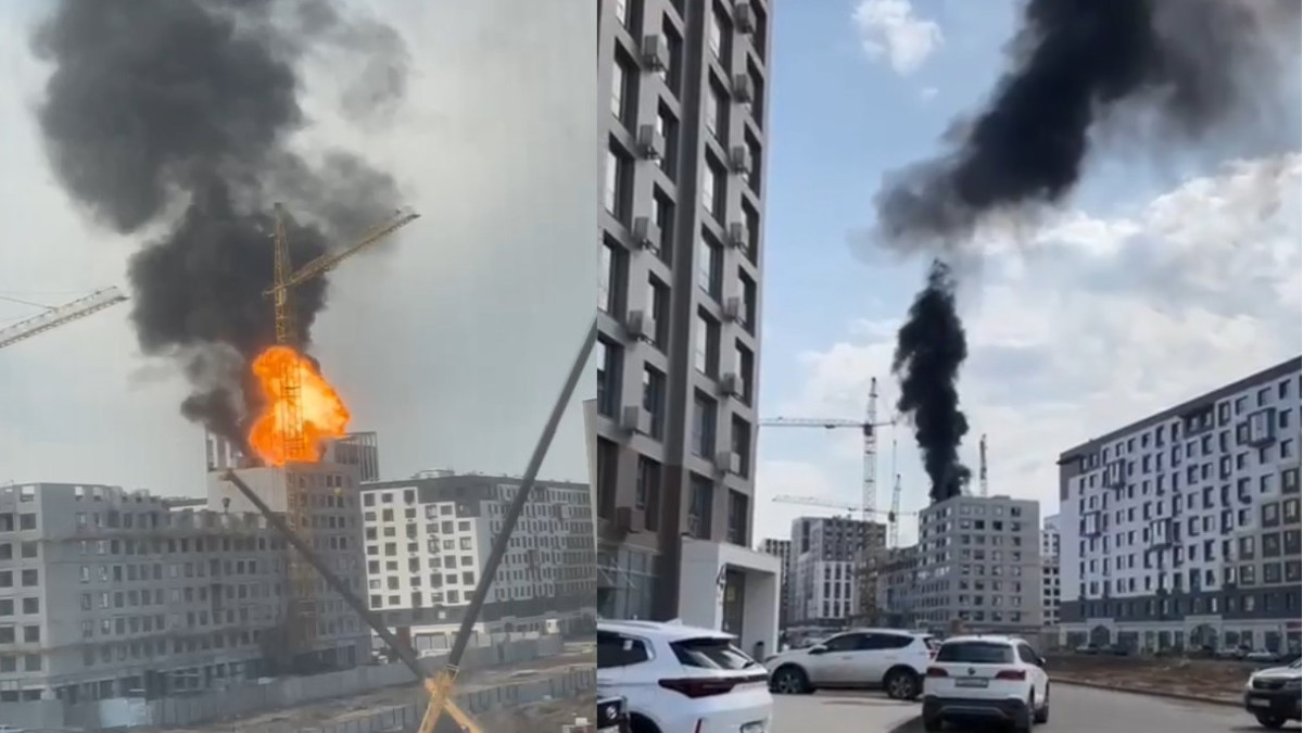 Взрыв на левом берегу. Пожар в здании. Пожары и взрывы.