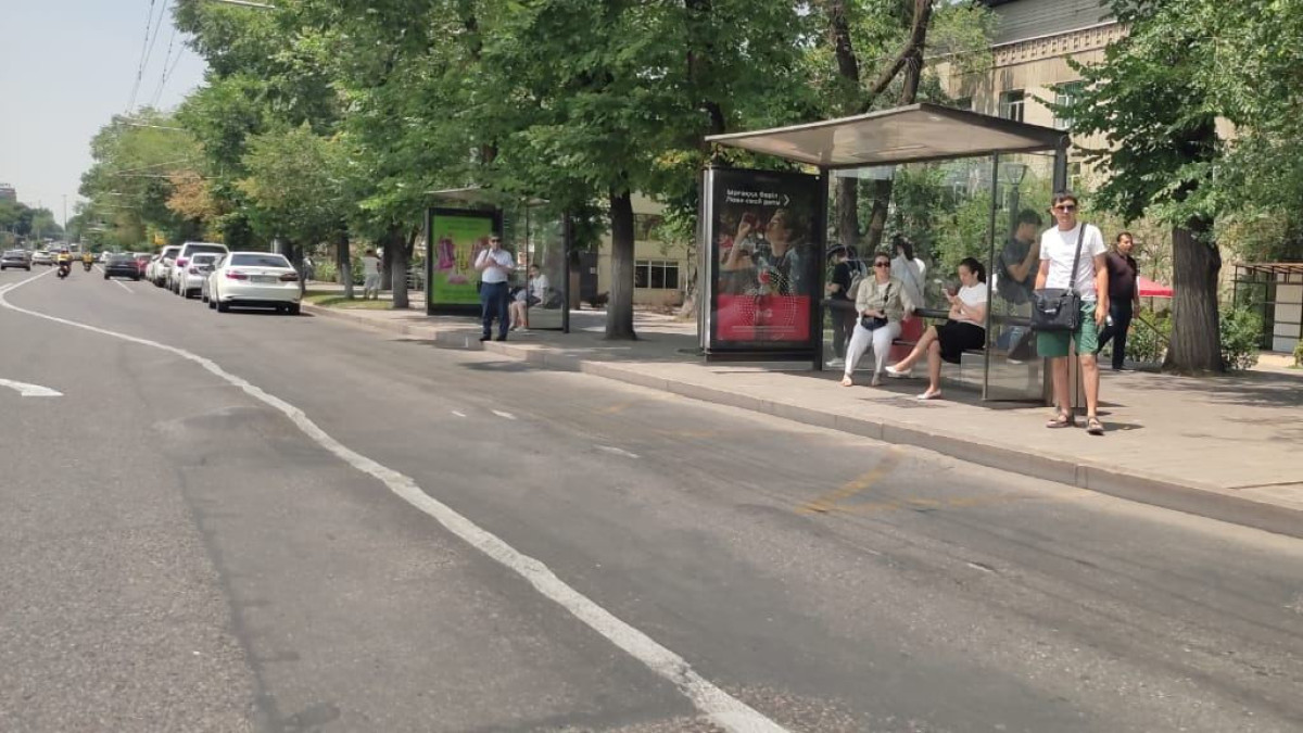 в казахстане на дорогах