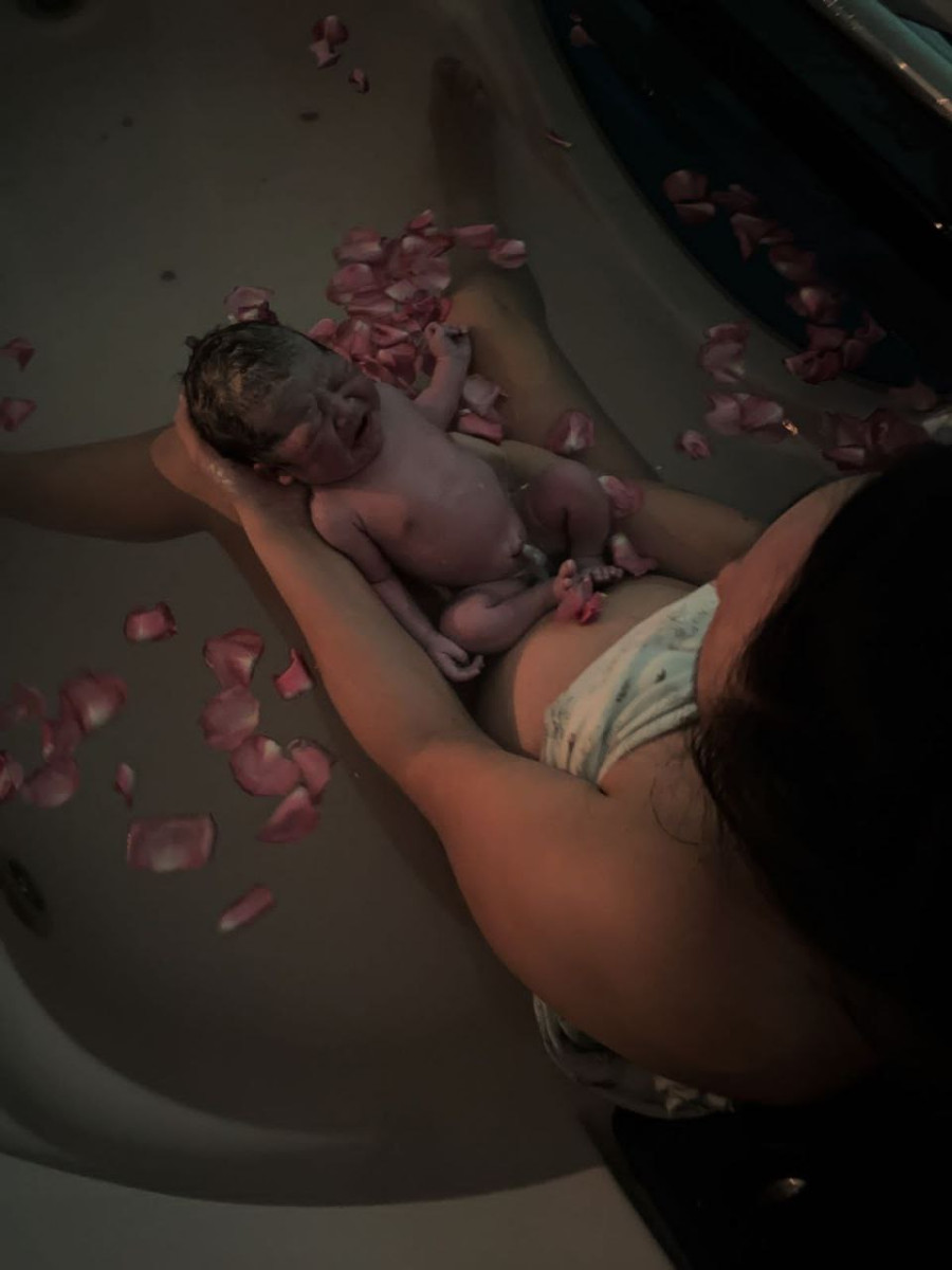 голые беременные при родах (100) фото